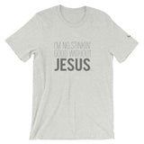 NO STINKIN' GOOD white/gray Unisex Tee