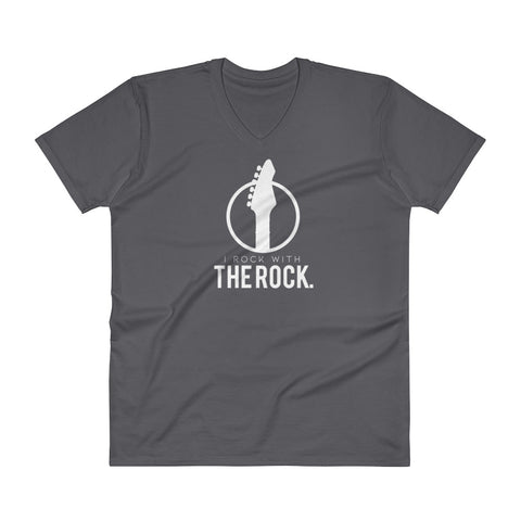 ROCK WITH THE ROCK V-Neck Tee