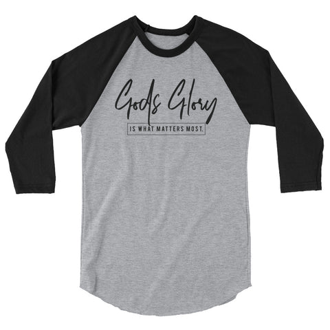 GOD'S GLORY | 3/4 sleeve raglan shirt