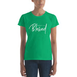 STRIKE THAT! | BLESSED Women's tee